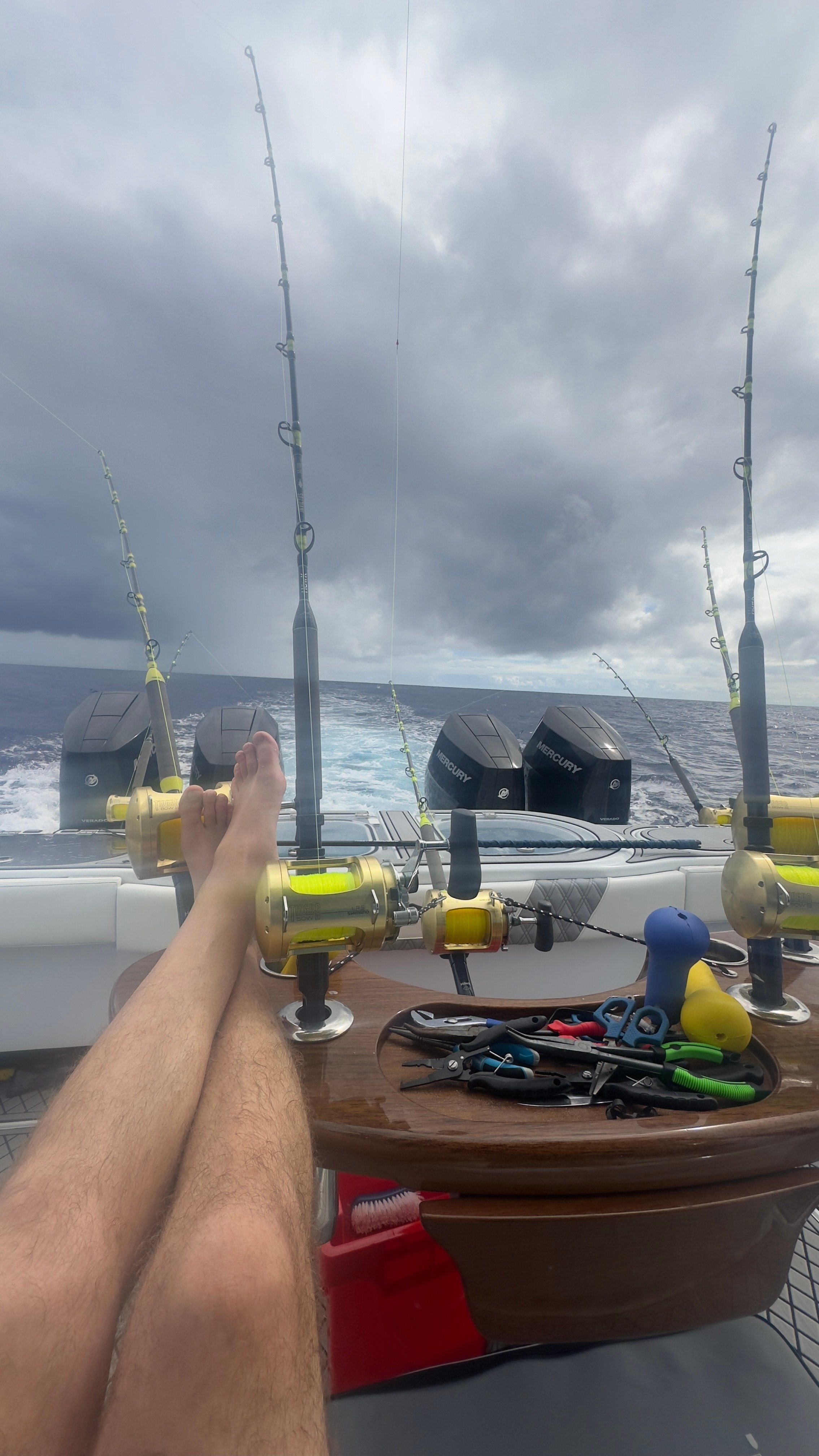 Invincible 46 Pilothouse Catamaran in Fishing the Soudan Banks1