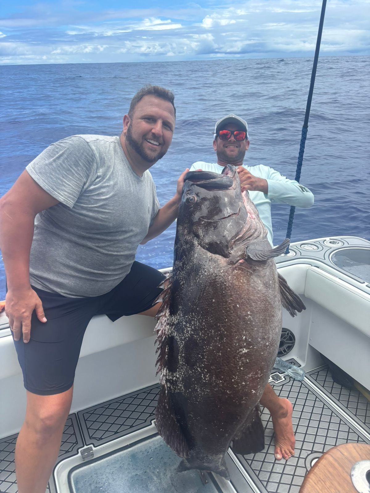 Invincible 46 Pilothouse Catamaran in Fishing the Soudan Banks32