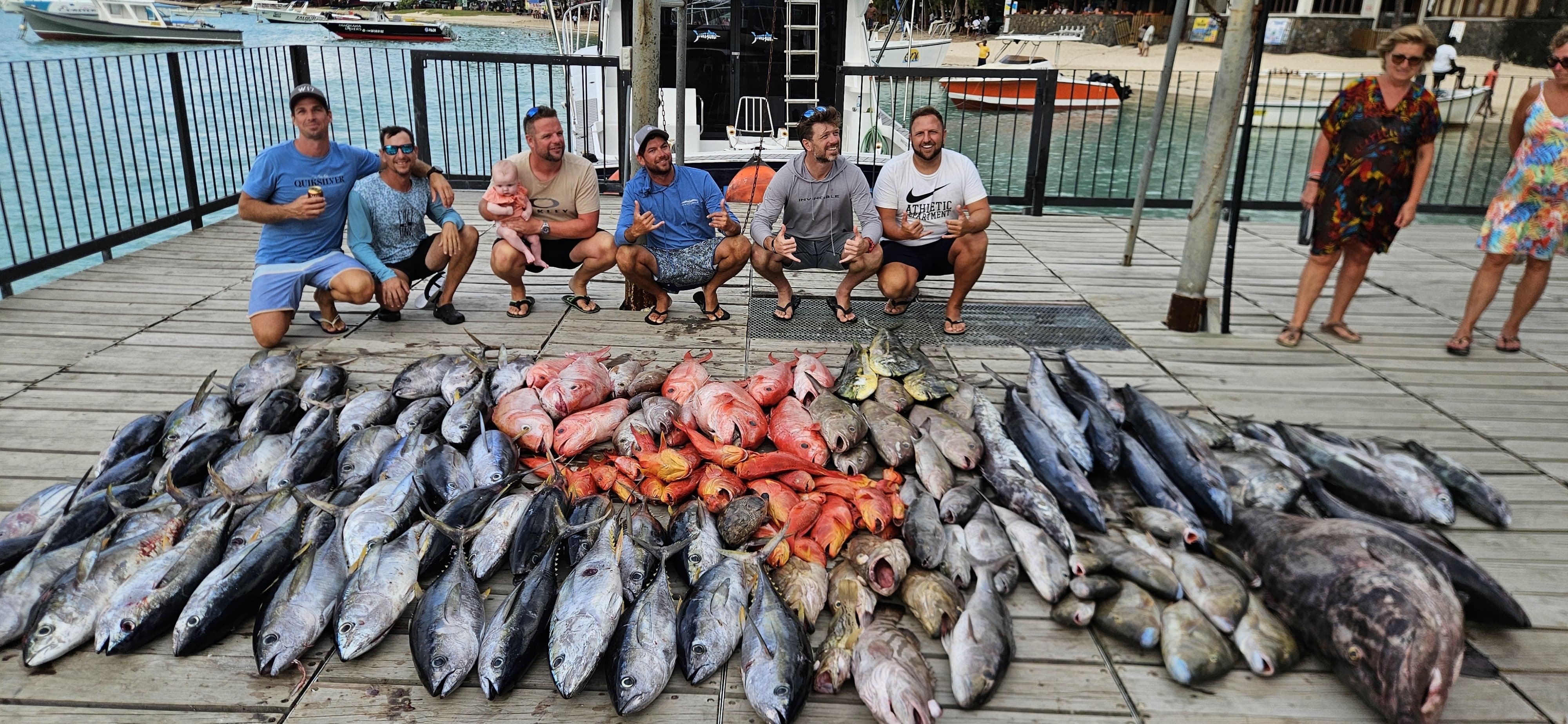 Invincible 46 Pilothouse Catamaran in Fishing the Soudan Banks36